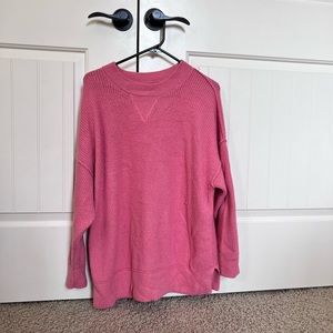 Aerie small oversized pink/coral sweater
